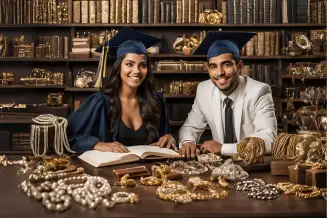MBA in Jewellery Business Management students at ISGJ Surat